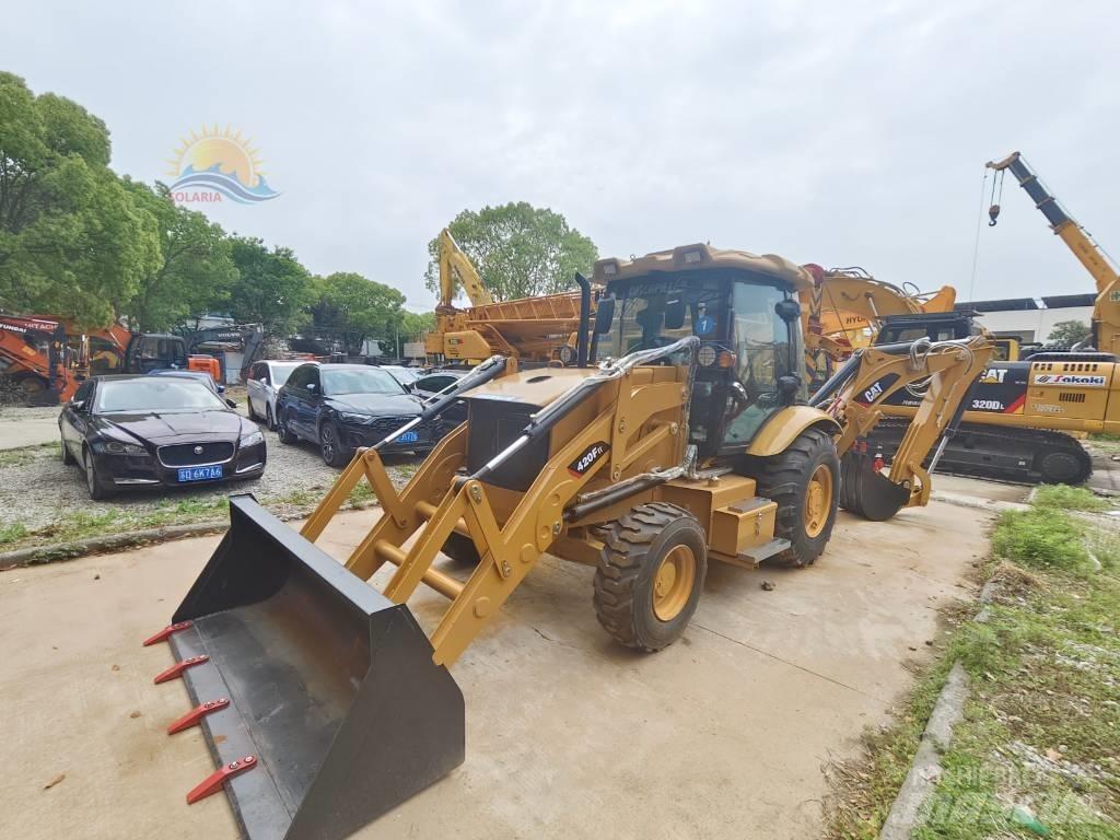 CAT 420F 백호로더
