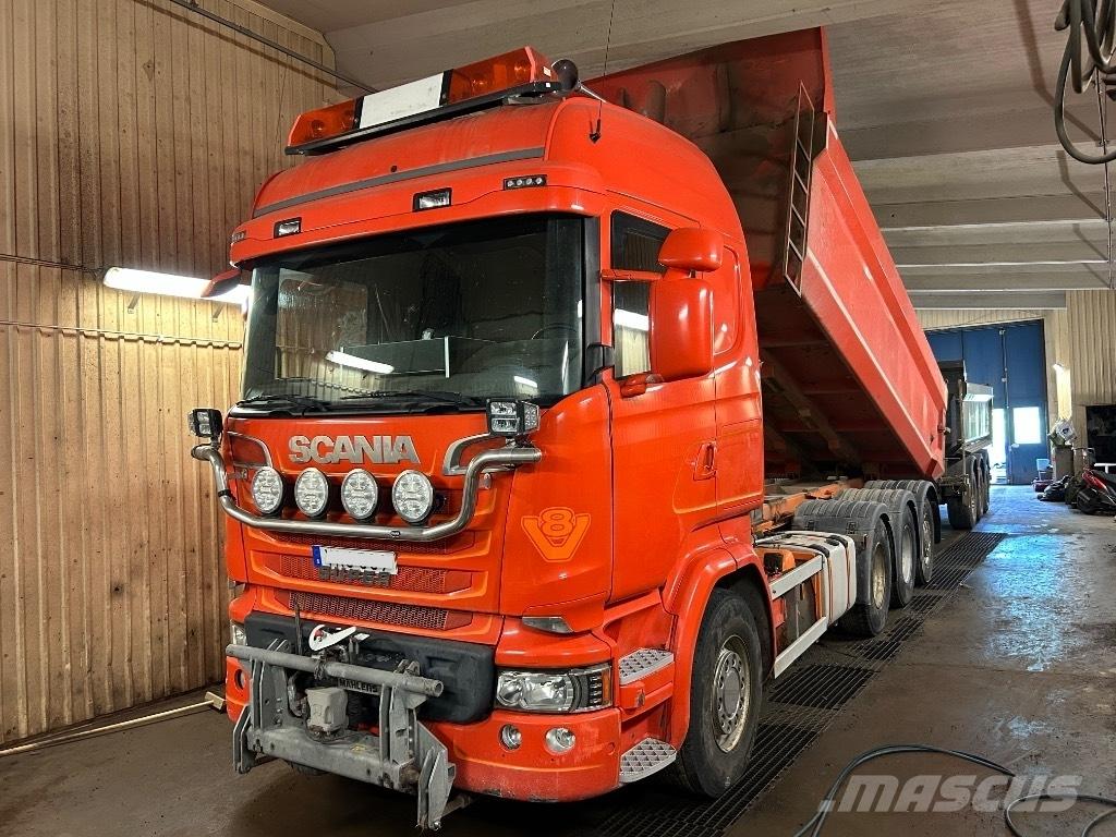 Scania R 520 LB 덤프 트럭