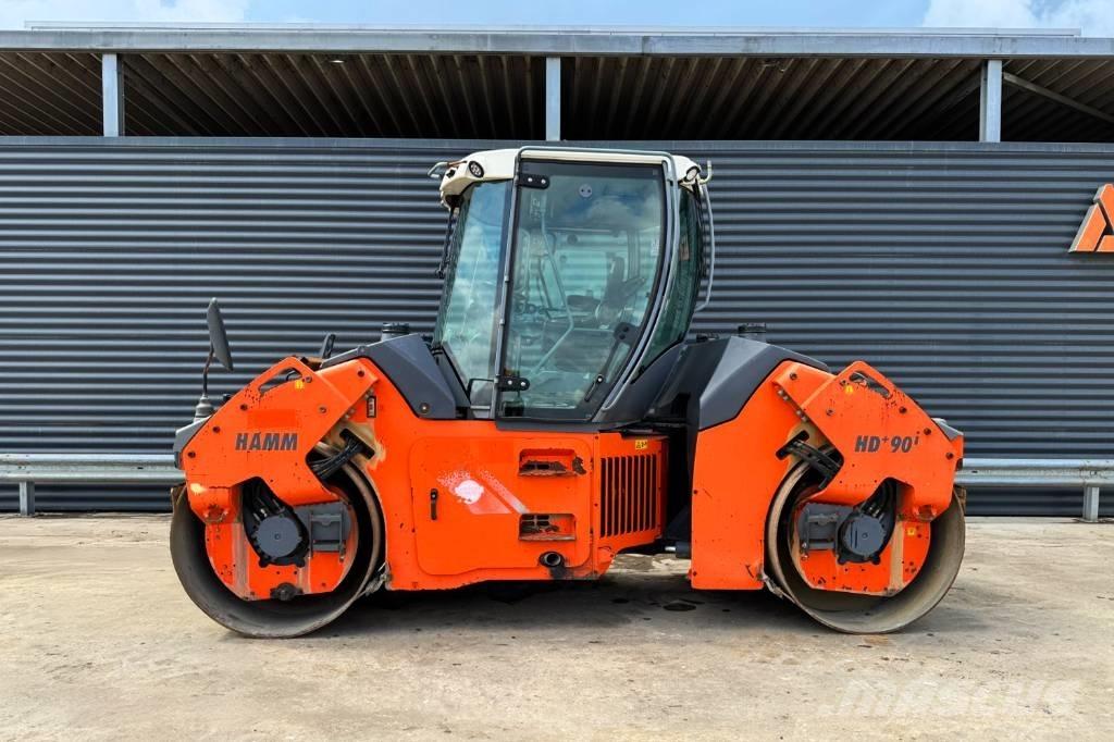 Hamm HD+ 90I VV 트윈 드럼 롤러