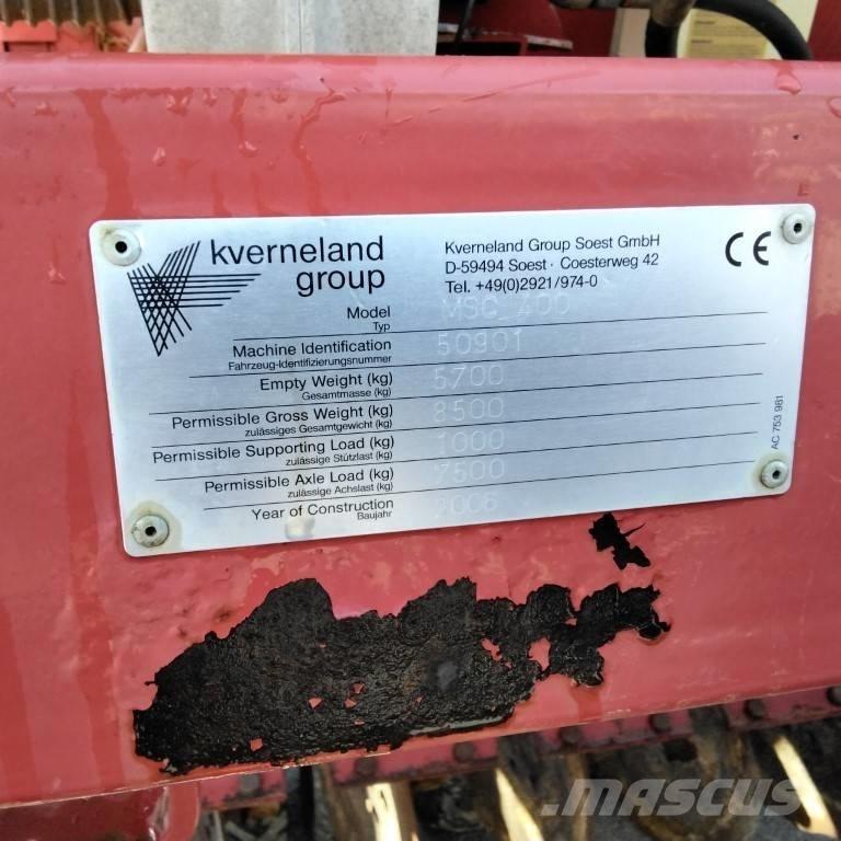 Kverneland MSC 400 드릴
