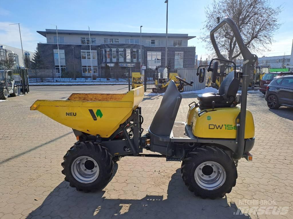 Wacker Neuson DW15e 건설현장 덤프트럭