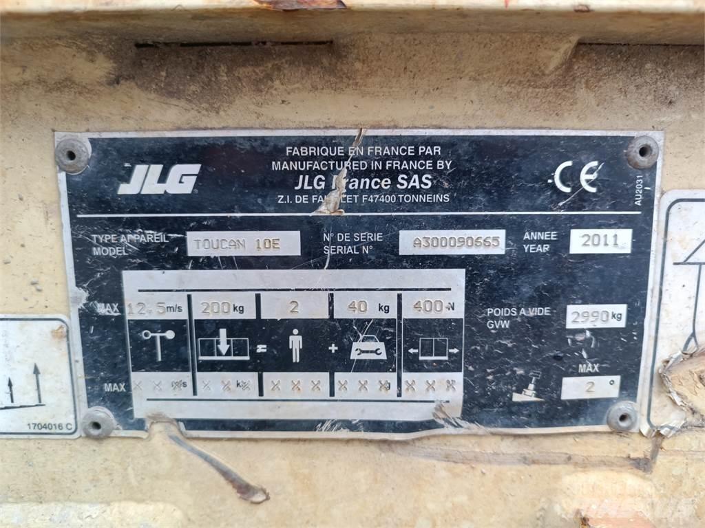 JLG T10E 기타 승강기와 플랫폼