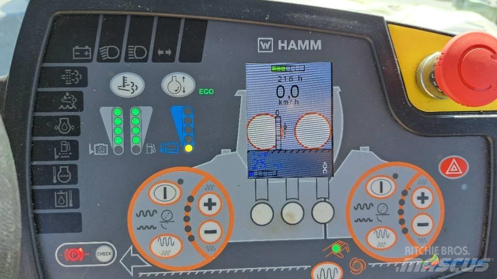 Hamm HD+ 90i VO-S 트윈 드럼 롤러