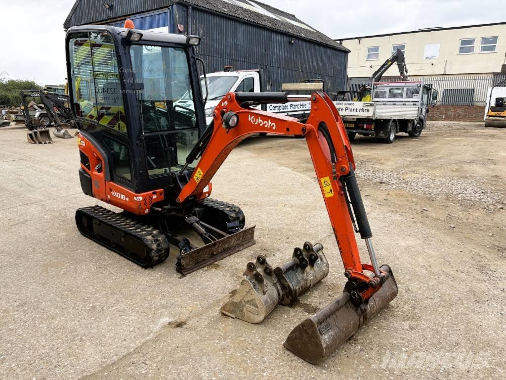 Kubota KX 018-4 소형 굴삭기 7톤 미만