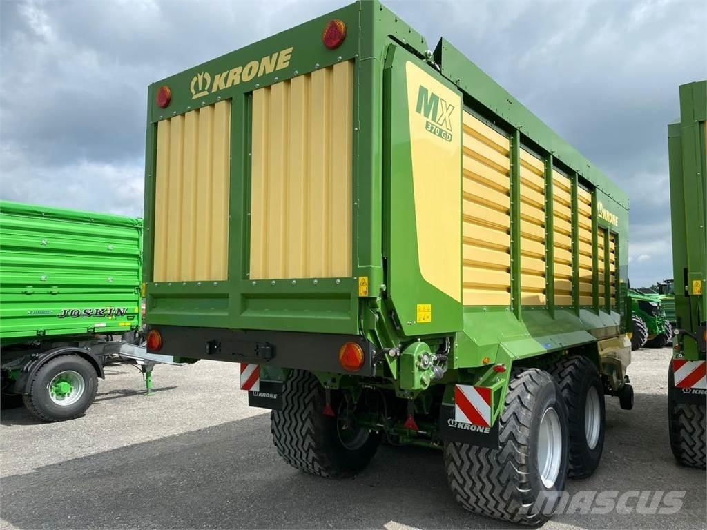 Krone MX 370 GD 자동 적재 트레일러
