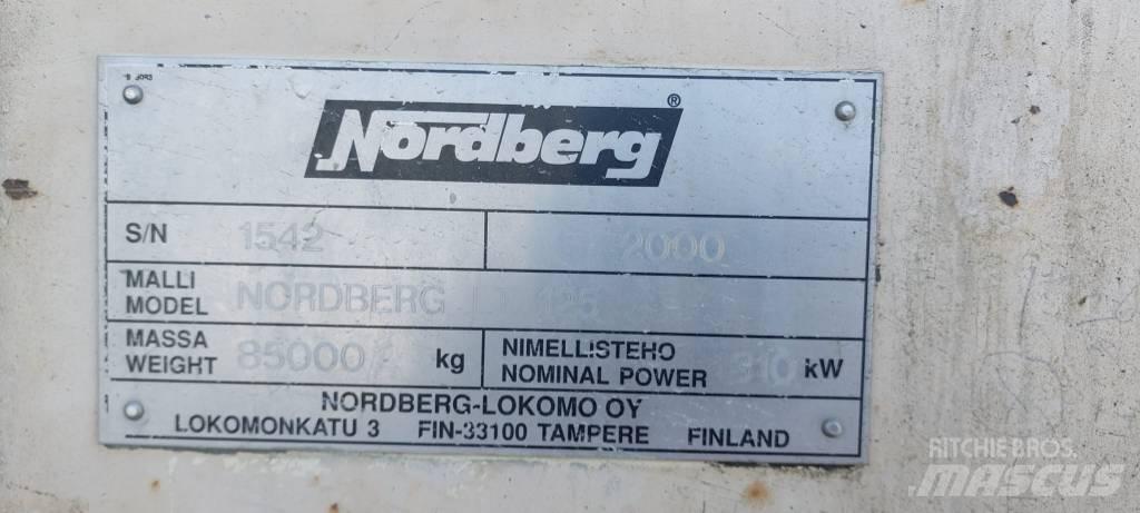 Metso Nordberg LT125 이동식 분쇄기