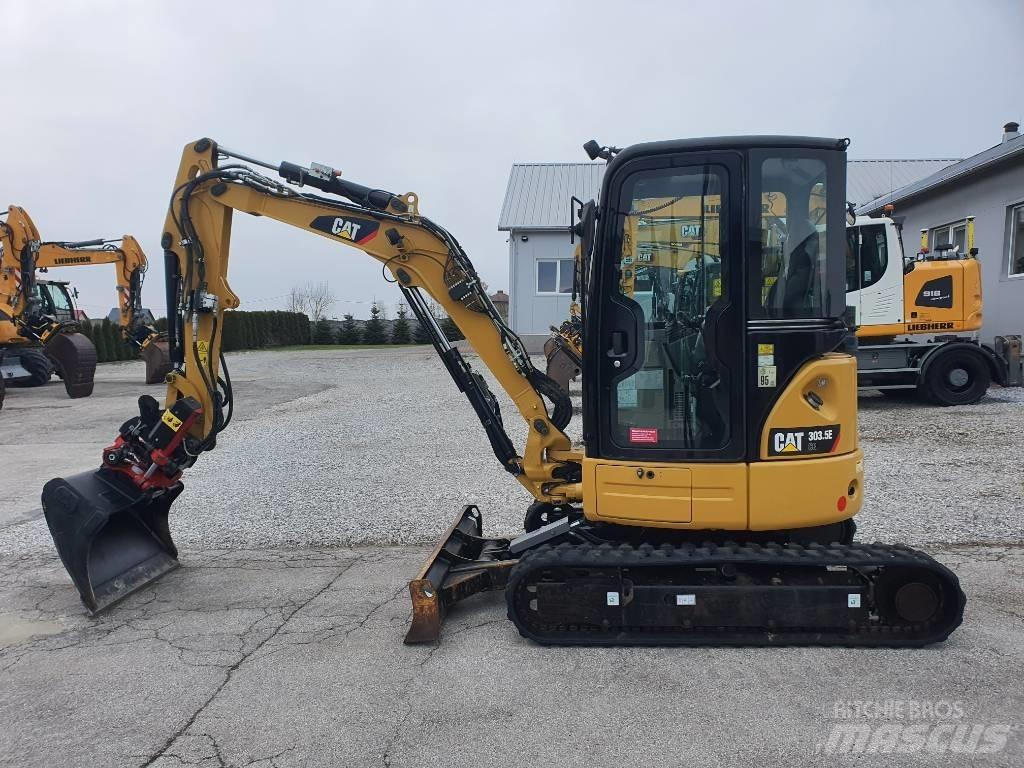 CAT 303.5 E CR 소형 굴삭기 7톤 미만