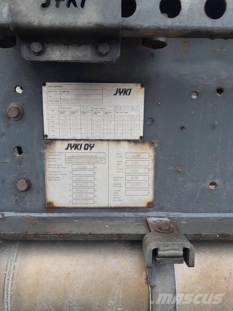 Jyki V52-T0 목재용 트레일러