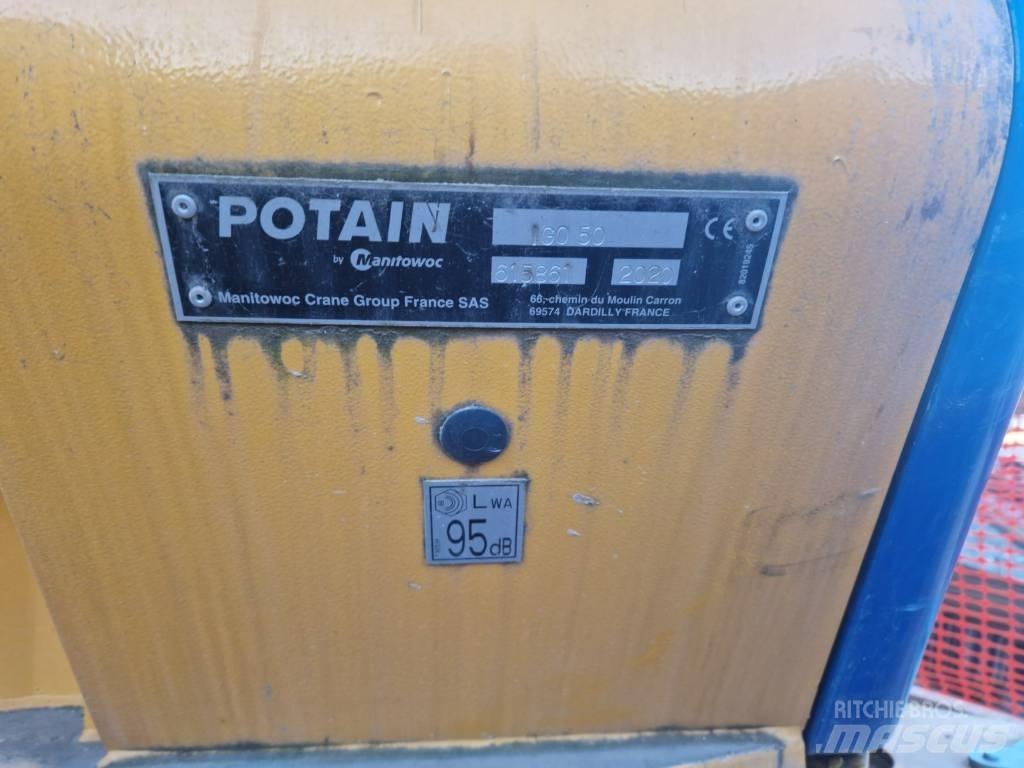 Potain IGO 50 자동 크레인