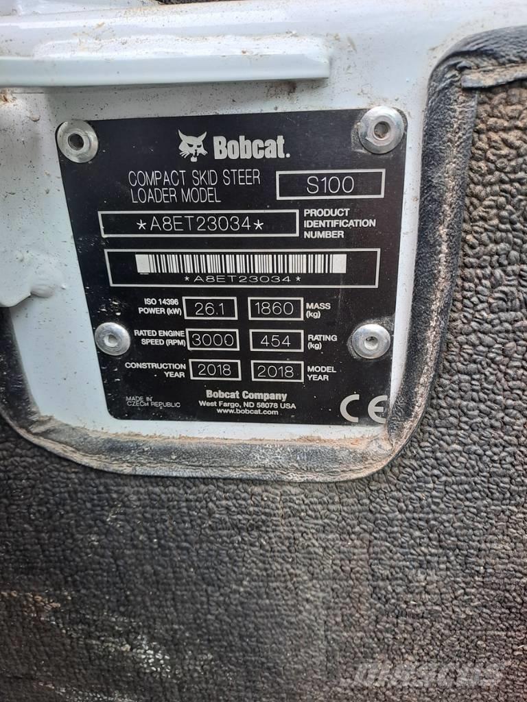Bobcat S 100  스키드로더