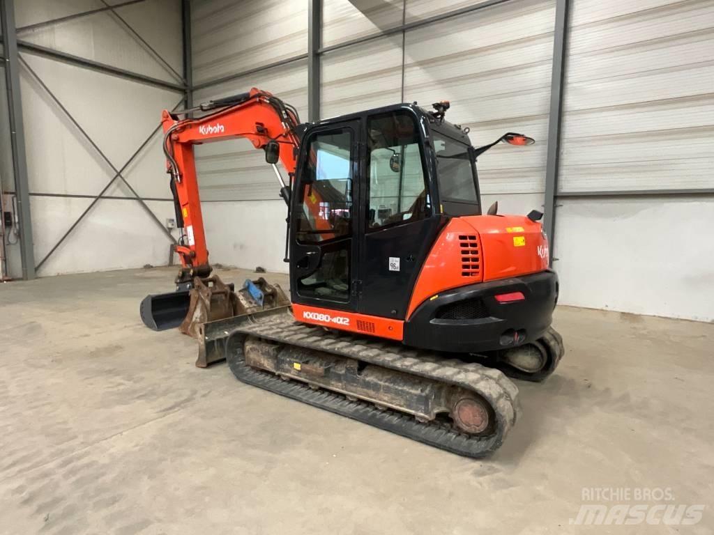 Kubota KX 080-4 A 2 중형굴삭기 7톤-28톤