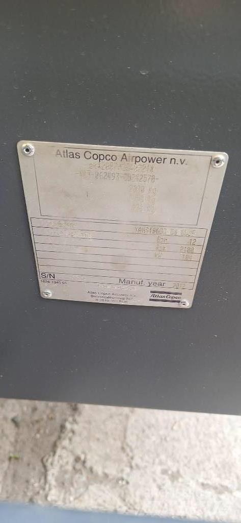 Atlas Copco XAHS186 콤푸레샤