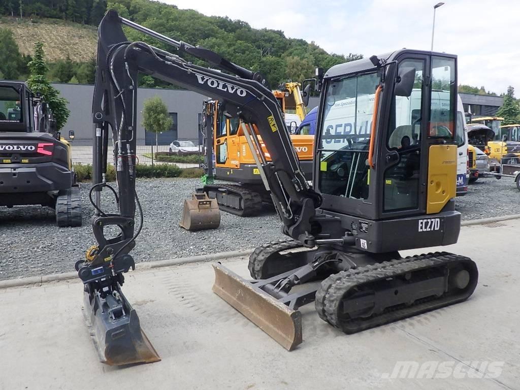Volvo EC 27 D 소형 굴삭기 7톤 미만