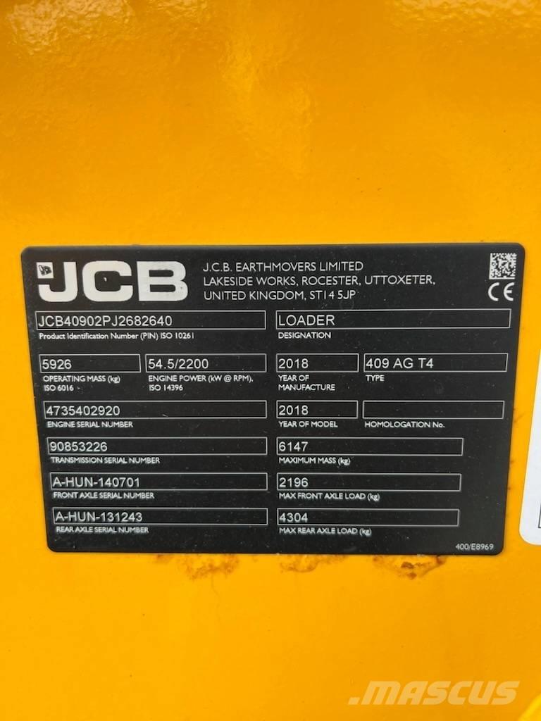 JCB 409  휠로우더