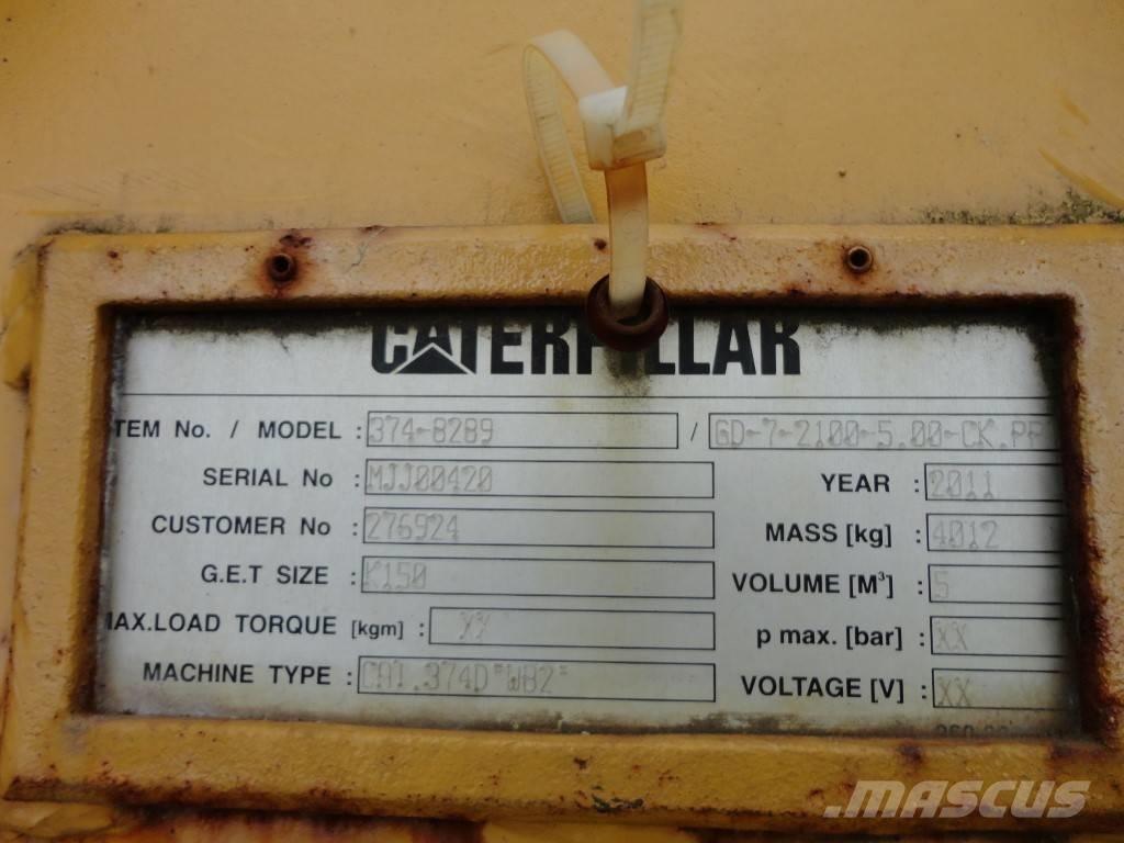 CAT 374 CAT bucket 버켓