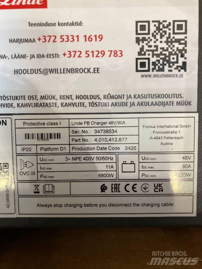 Linde R14HD/1120 리치 트럭