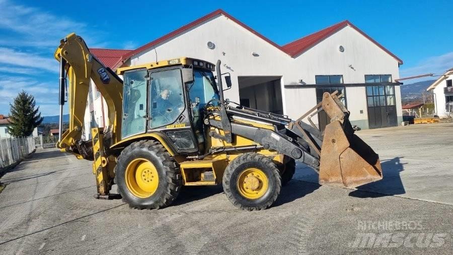 CAT 432 D 백호로더