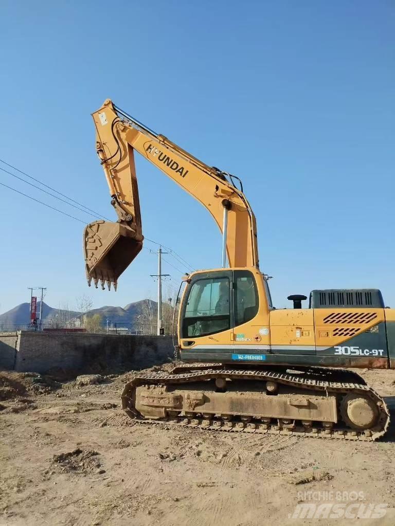 Hyundai R305lc-9t 대형 굴삭기 29톤 이상