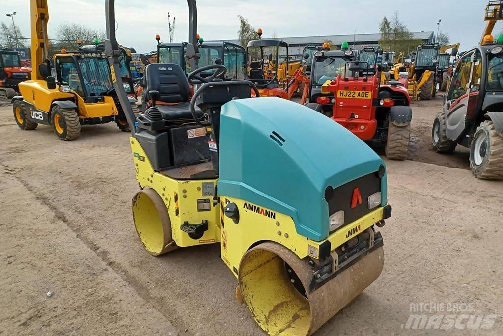 Ammann APX12 트윈 드럼 롤러
