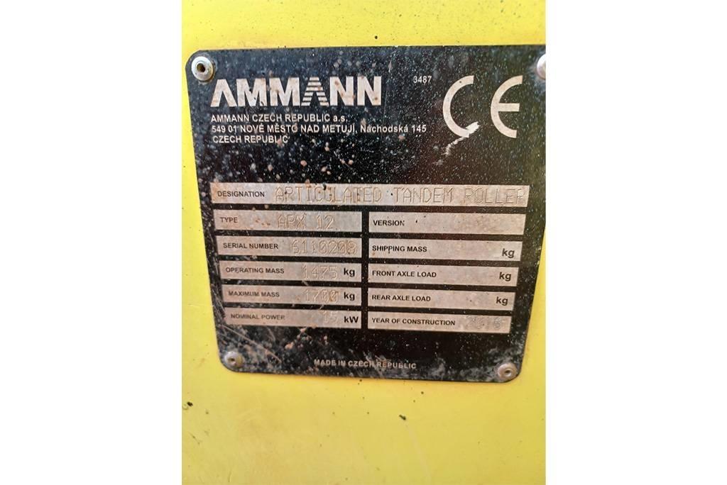 Ammann APX12 트윈 드럼 롤러