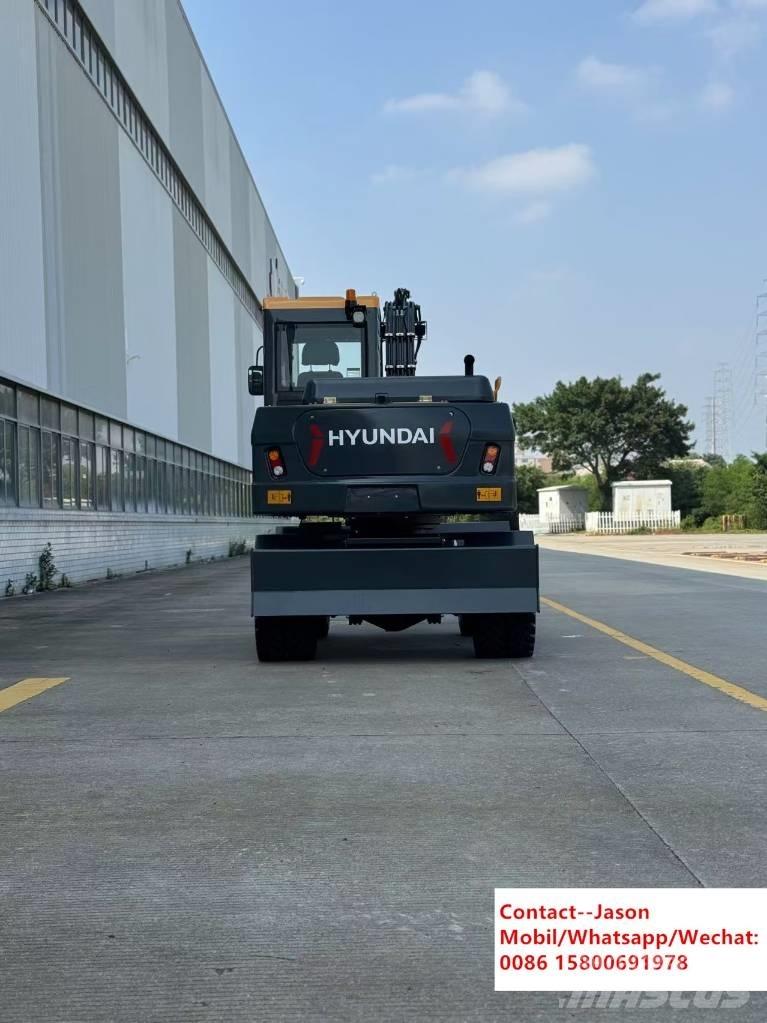 Hyundai HW80  휠 굴삭기