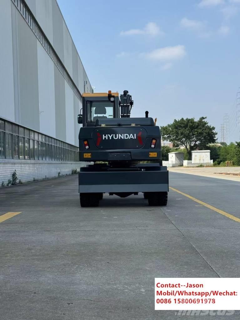 Hyundai HW80  휠 굴삭기