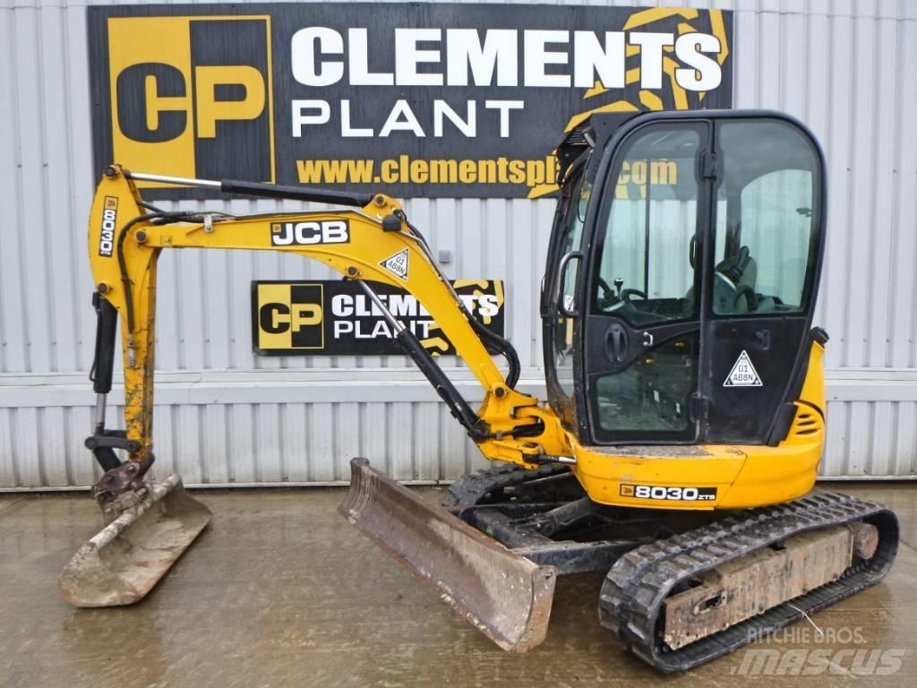 JCB 8030 ZTS 소형 굴삭기 7톤 미만