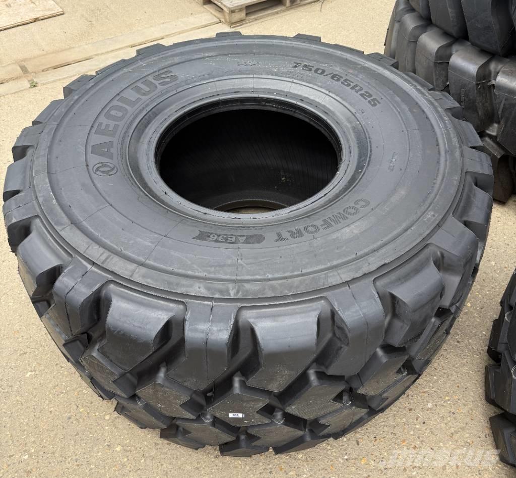 Aeolus 750/65R25 L3 타이어, 휠 및 림