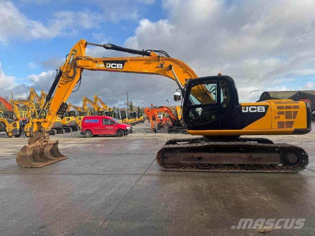 JCB JS 220 LC 롱리치 굴삭기