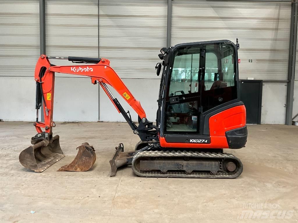 Kubota KX 027-4 소형 굴삭기 7톤 미만