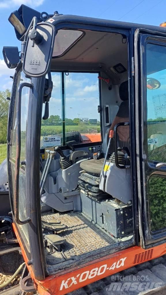 Kubota KX 080-4 중형굴삭기 7톤-28톤