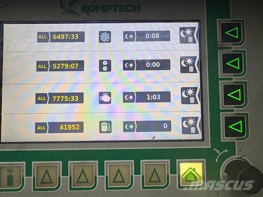 Komptech 6010EC 폐기물 분쇄기