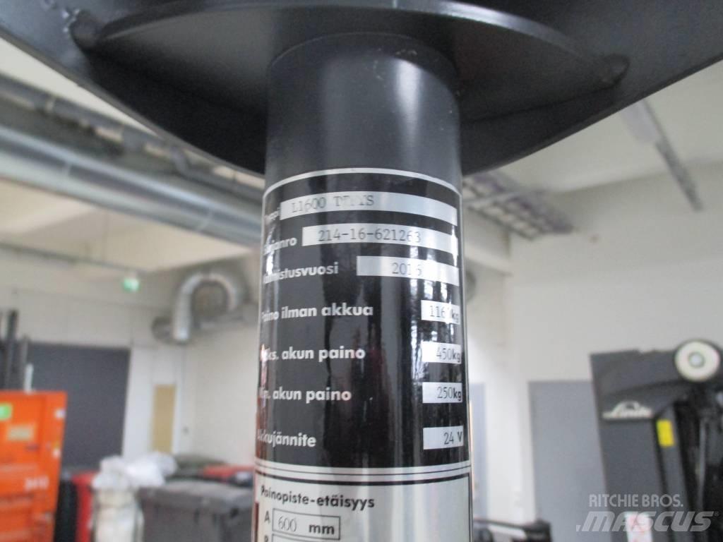 Linde L1600 ttfys 보행식 리치 지게차