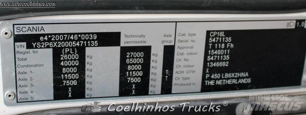 Scania P 450 컨테이너 트럭