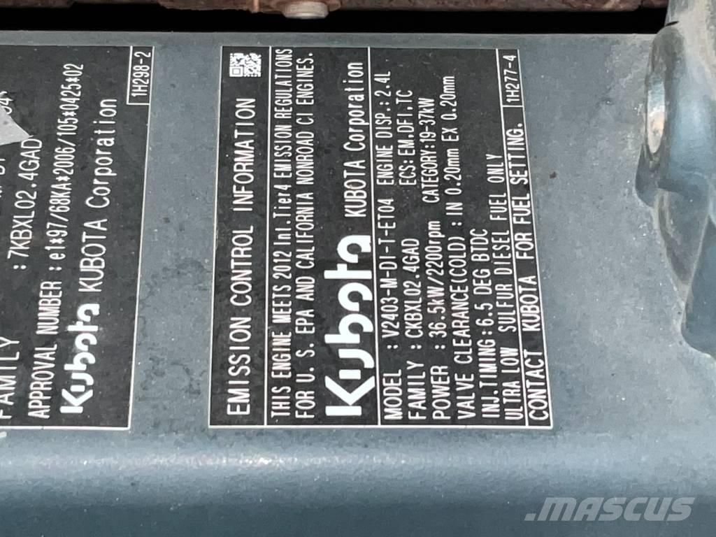 Bobcat E 50 EM 소형 굴삭기 7톤 미만