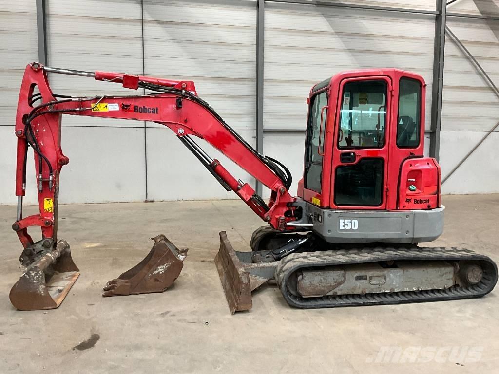 Bobcat E 50 EM 소형 굴삭기 7톤 미만