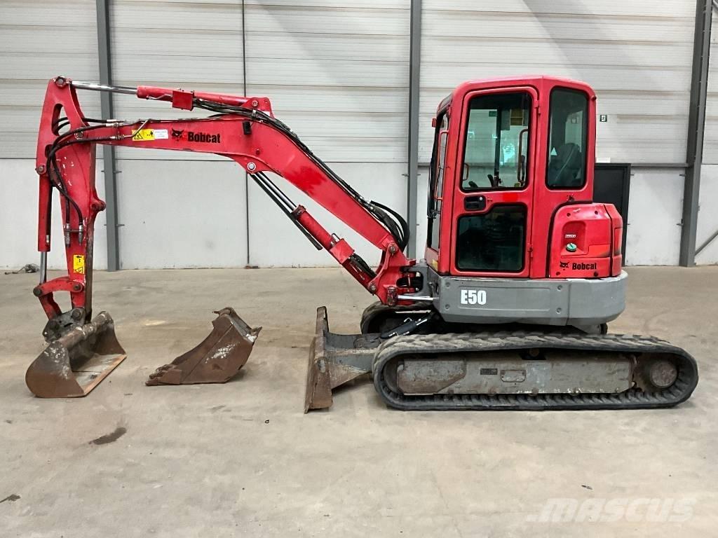 Bobcat E 50 EM 소형 굴삭기 7톤 미만