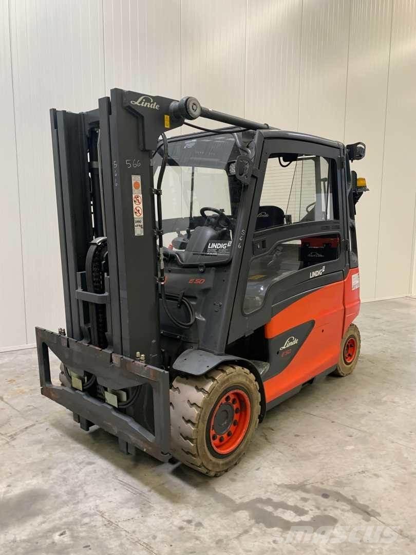Linde E50/600L 전동 지게차