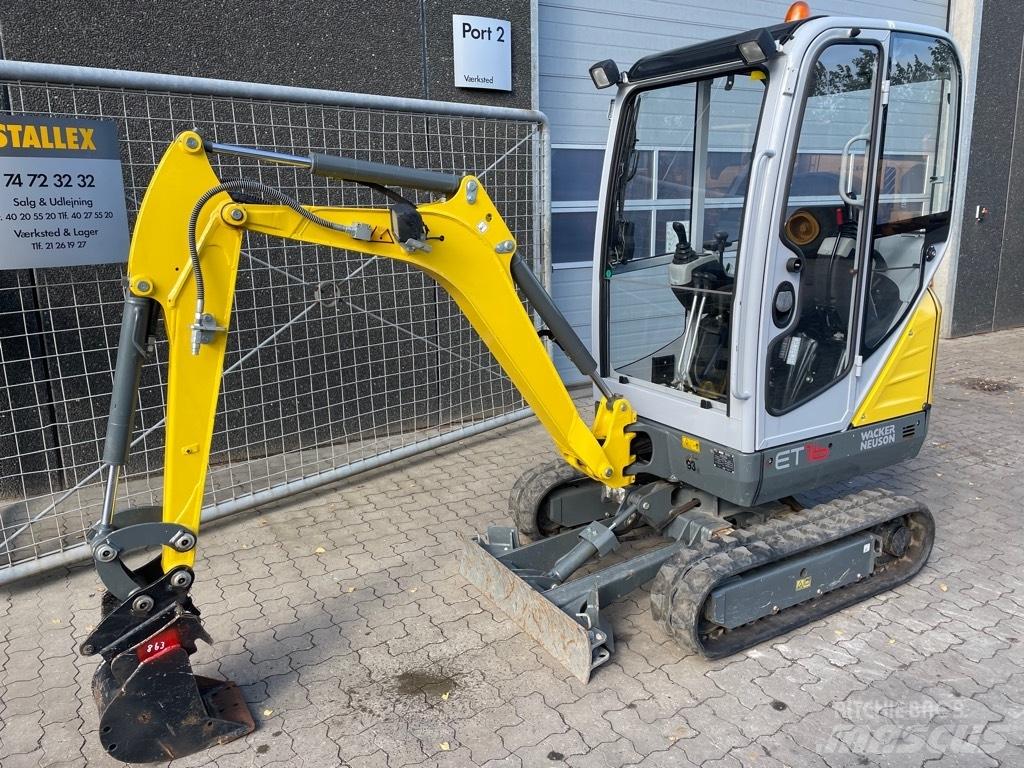 Wacker Neuson ET16 소형 굴삭기 7톤 미만