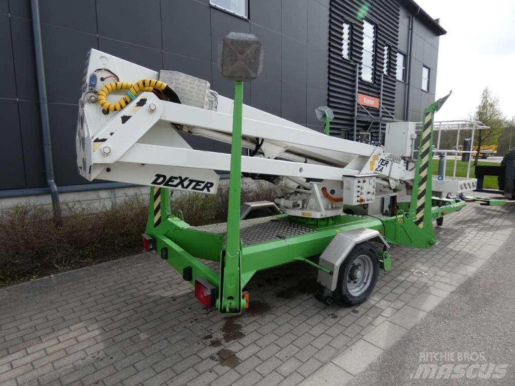 Dexter 17ZA Skylift 트레일러 탑재 고소작업대