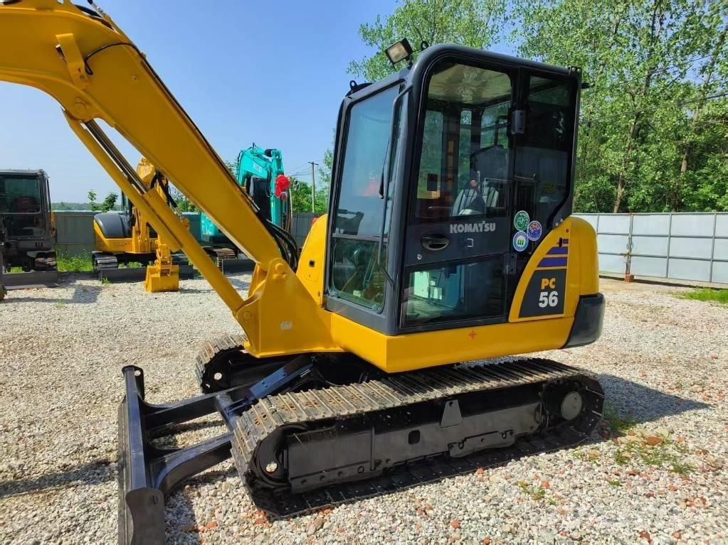 Komatsu PC 56-7 소형 굴삭기 7톤 미만
