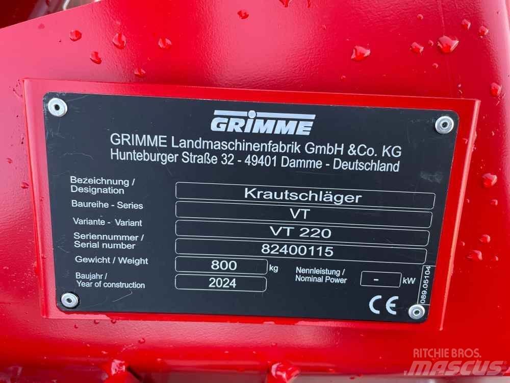 Grimme VT 220F 농기계 - 기타