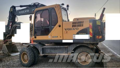 Volvo EW145BP  휠 굴삭기
