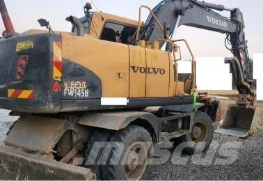 Volvo EW145BP  휠 굴삭기