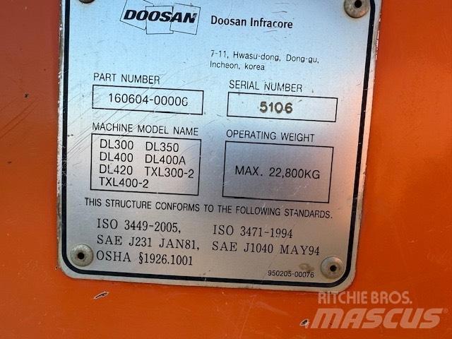 Doosan DL 420-3 CAB 캐빈 및 인테리어