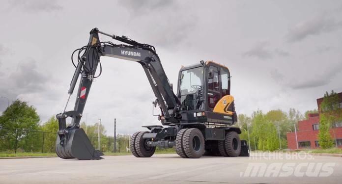 Hyundai HW 65 A  휠 굴삭기
