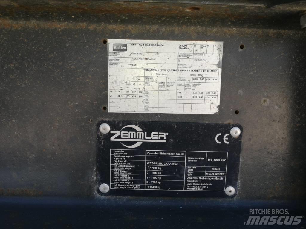 Zemmler MS 4200-097 이동식 선별기