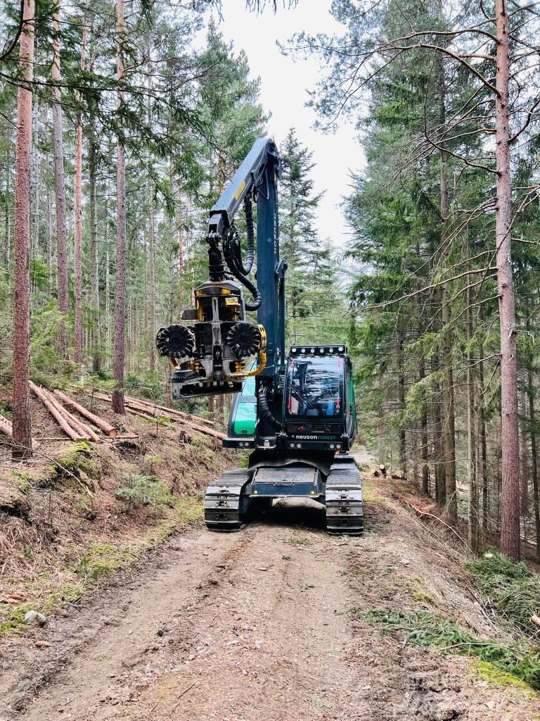 Neuson Forest 204HVT 원목 하베스터