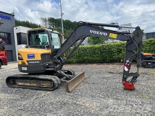 Volvo ECR 58 D 소형 굴삭기 7톤 미만