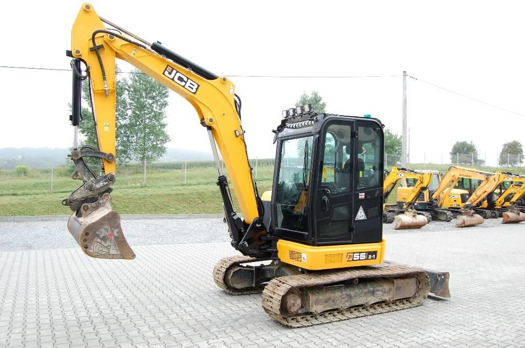 JCB 55Z-1 Aircon 소형 굴삭기 7톤 미만